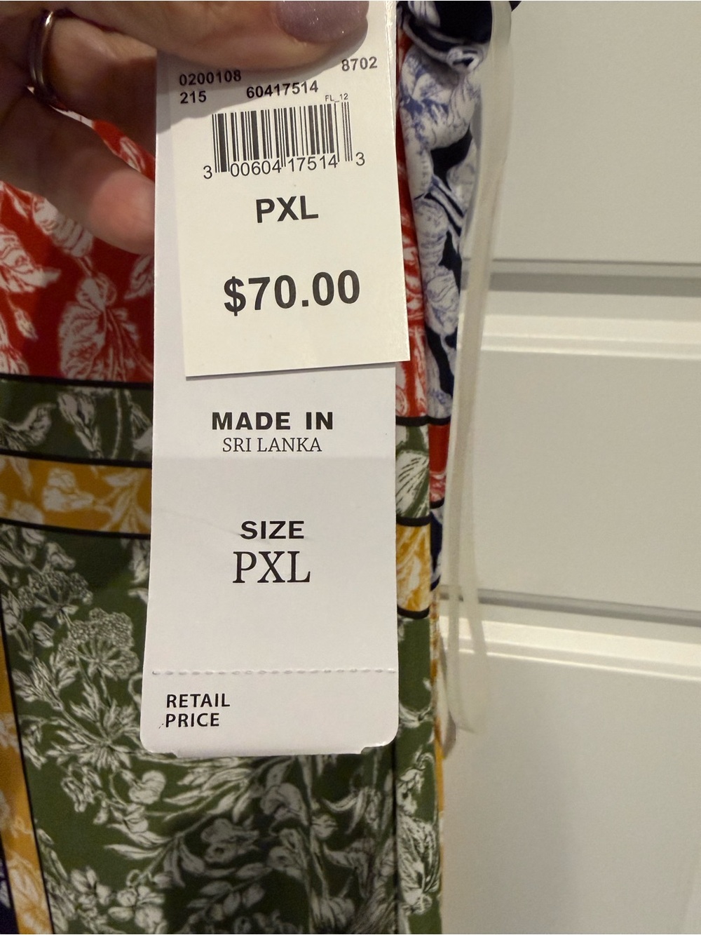 MSK Olive Maxi Dress with White Floral Print and Yellow Accents